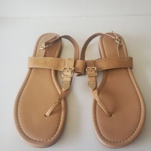 Coach Tan Sandal